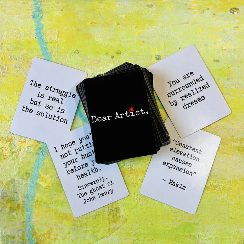 exittheapple  "Dear Artist" - an affirmation & inspiration deck - Image 4