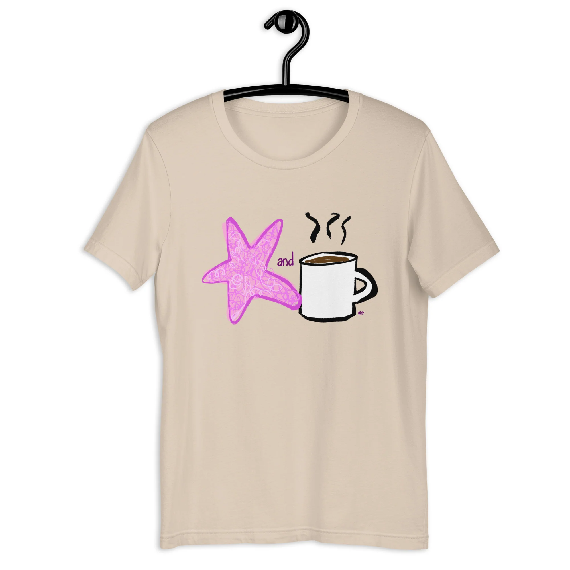 Starfish & Coffee Short-Sleeve Unisex T-Shirt - Image 5