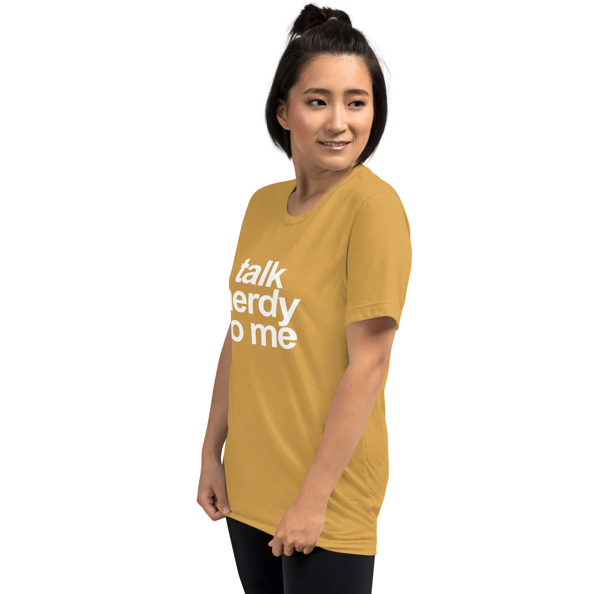 "TALK NERDY TO ME" - the unisex short sleeve crewneck tee - Image 7